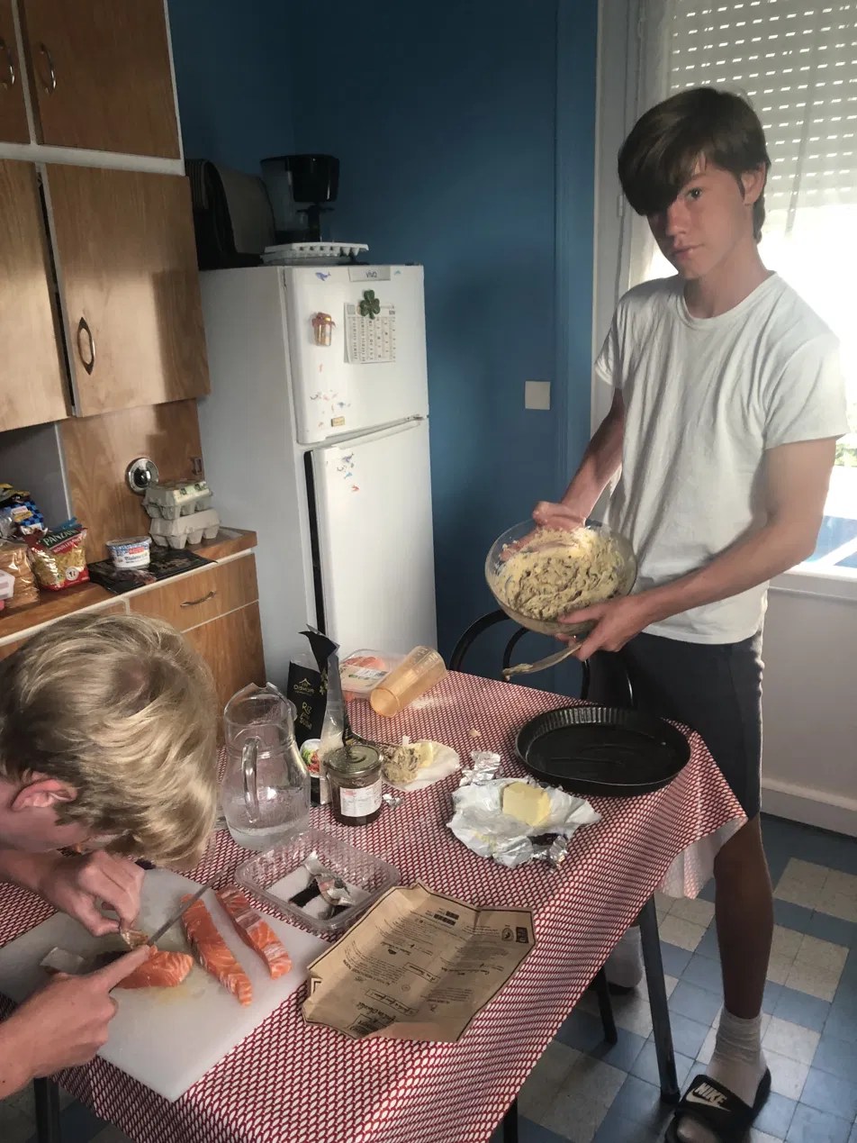 La cuisine familiale
