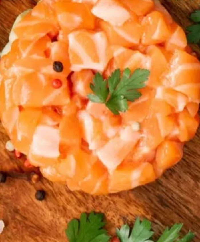 Tartare de saumon parisien